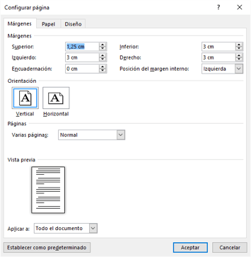 Ejercicios de Word para oposiciones: La importancia del orden