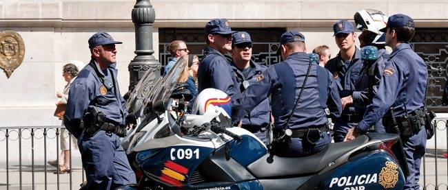 Resultados de las pruebas físicas de las oposiciones a la escala básica de Policía Nacional