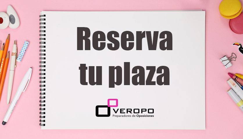 Reserva tu plaza