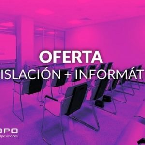 OFERTA: Informática + Legislación