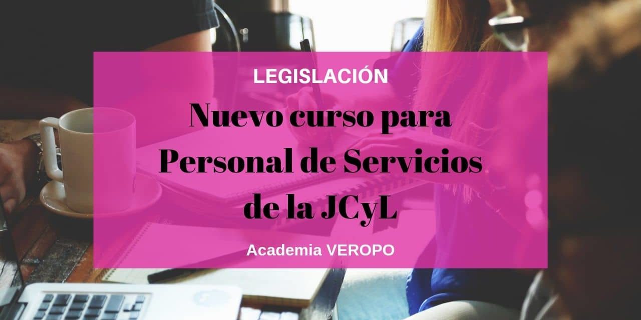 Nuevo curso para Personal de Servicios de la JCyL
