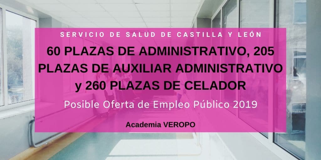 Posible Oferta Empleo 2019 de SACyL