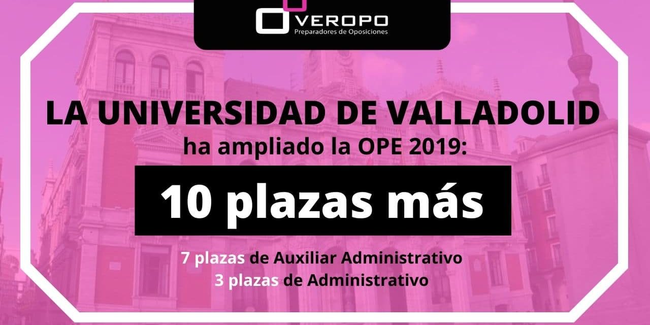 Ampliación UVA – OPE 2019 (2) Ampliación UVA - OPE 2019 (2)
