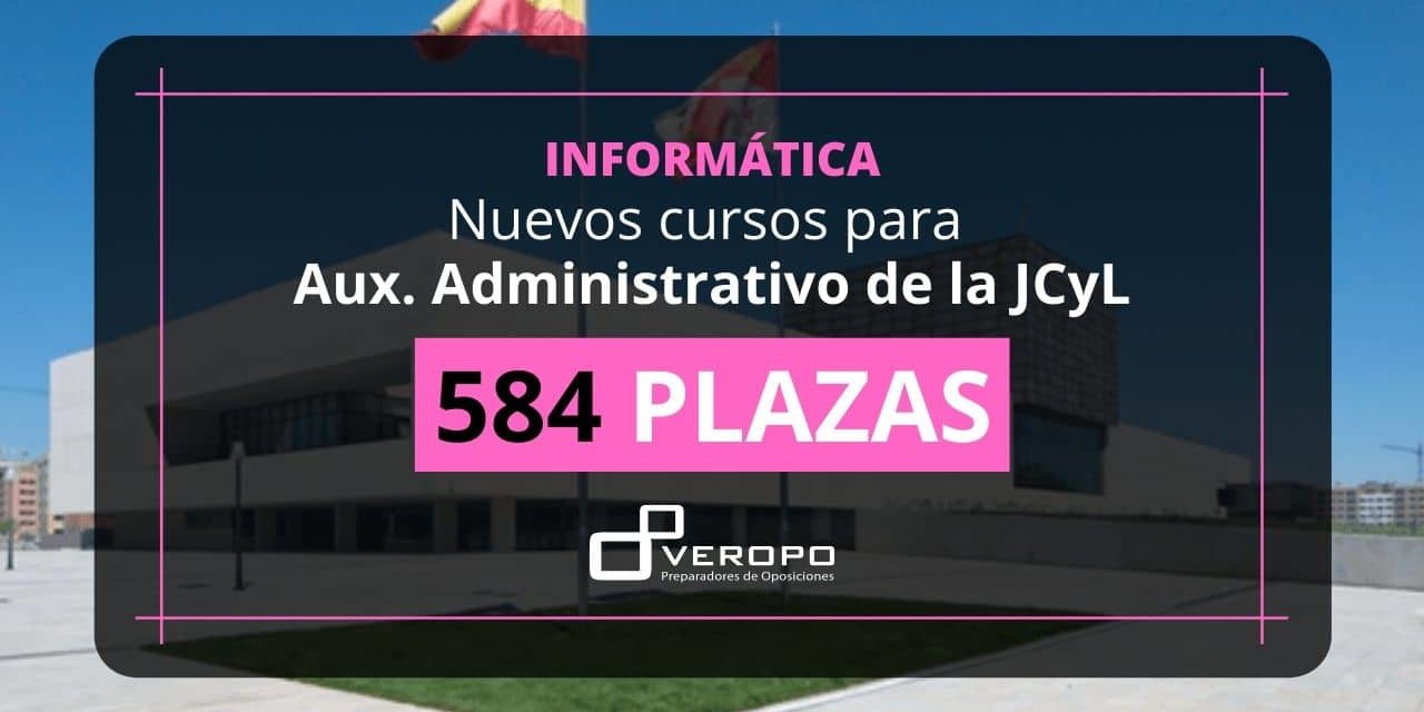 Nuevo grupo Informática Aux. Admin JCYL