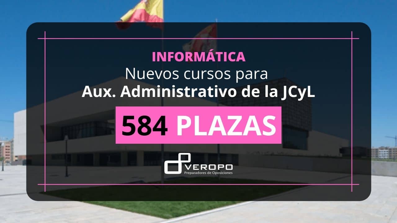 Nuevo grupo Informática Aux. Admin JCYL