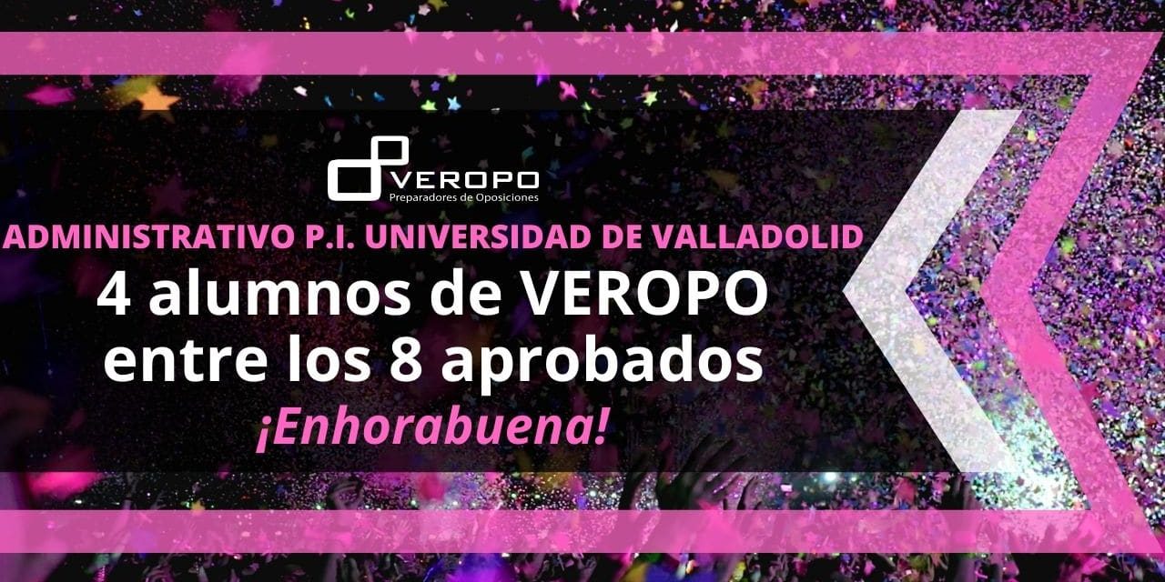 Aprobados Administrativo PI UVA