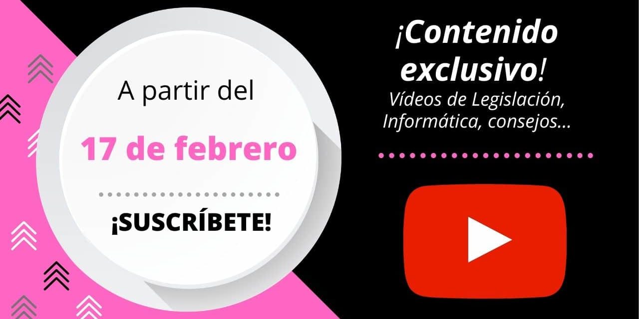Contenido exclusivo en nuestro canal de YouTube Contenido exclusivo en nuestro canal de YouTube