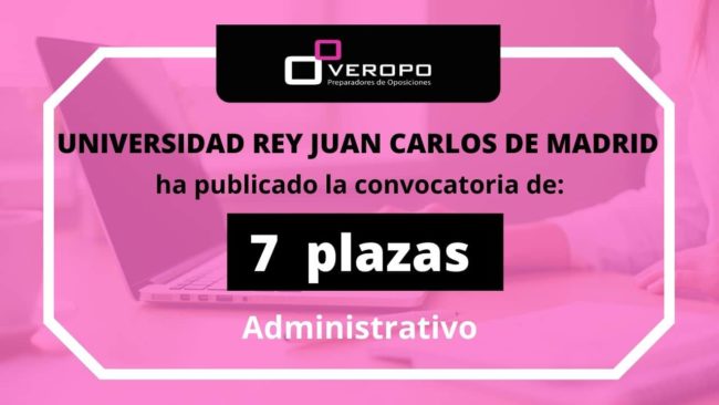 Convocatoria Administrativo URJC