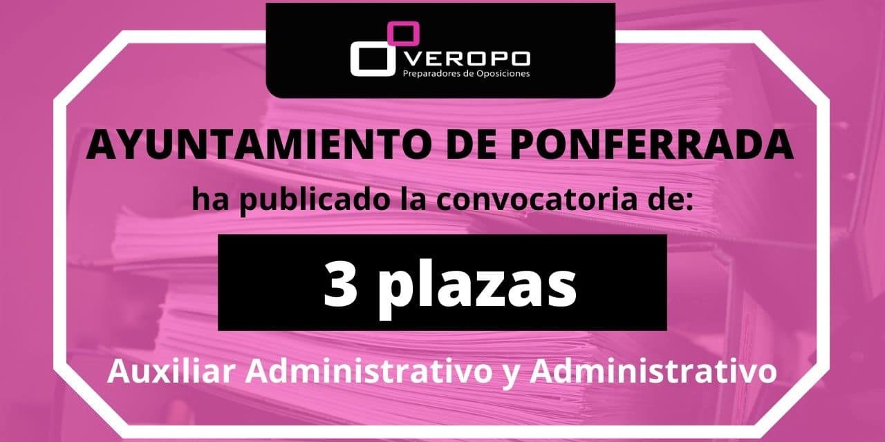 Convocatoria Ayuntamiento Ponferrada Convocatoria Ayuntamiento Ponferrada