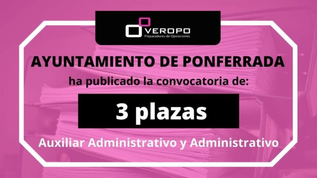 Convocatoria Ayuntamiento Ponferrada