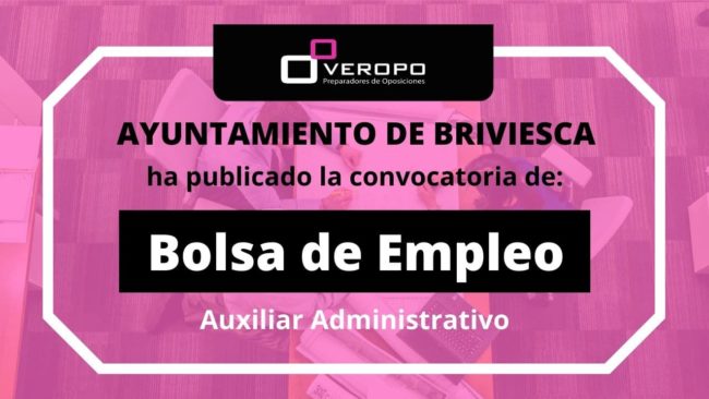 Convocatoria Bolsa de Empleo Ayuntamiento Briviesca (1)