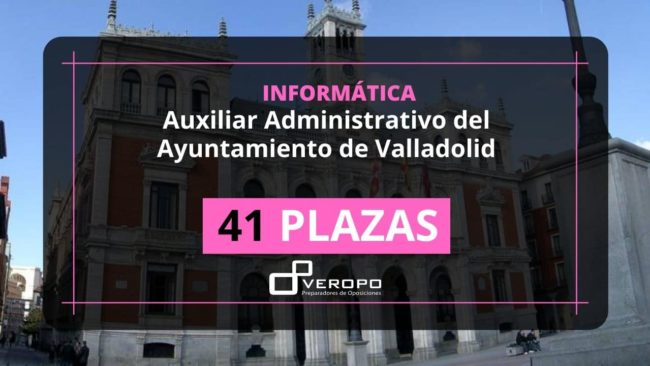 Cursos Informática Auxiliar Administrativo del Ayuntamiento de Valladolid