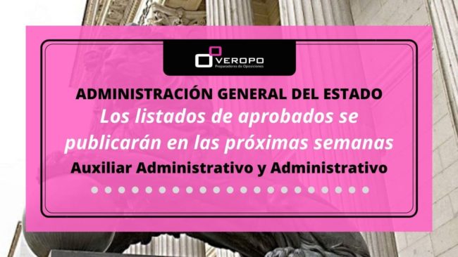 AGE: Publicación aprobados Auxiliar y Administrativo