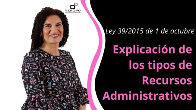 Explicación de los tipos de Recursos Administrativos