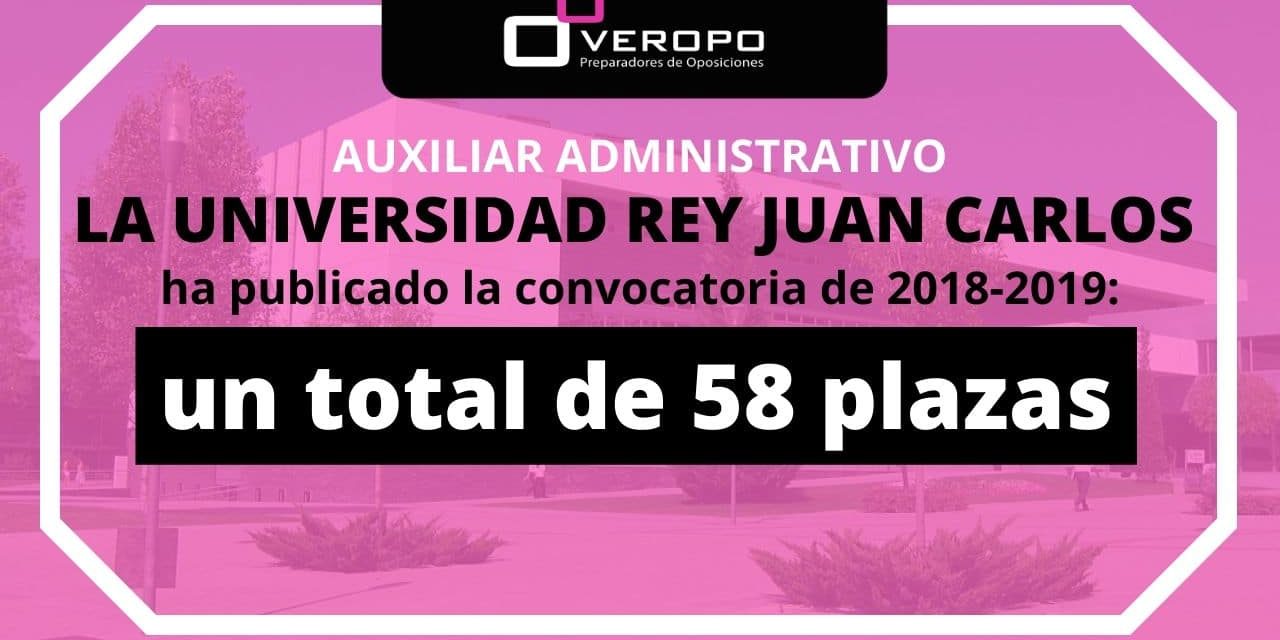 Convocatoria Aux. Admin URJC