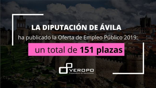 OPE 2019 Diputación de Ávila