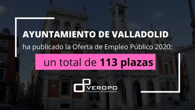 OPE 2020 Ayuntamiento Valladolid