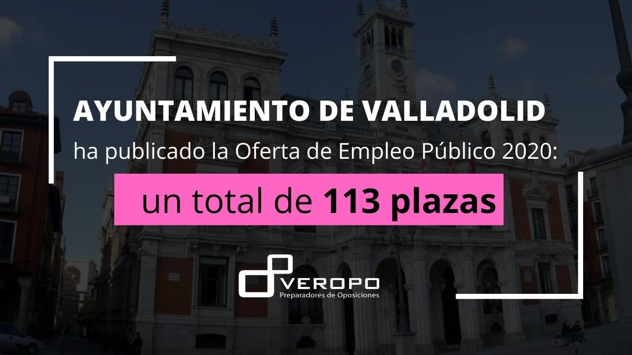 OPE 2020 Ayuntamiento Valladolid
