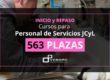 Cursos Personal de Servicios JCyL