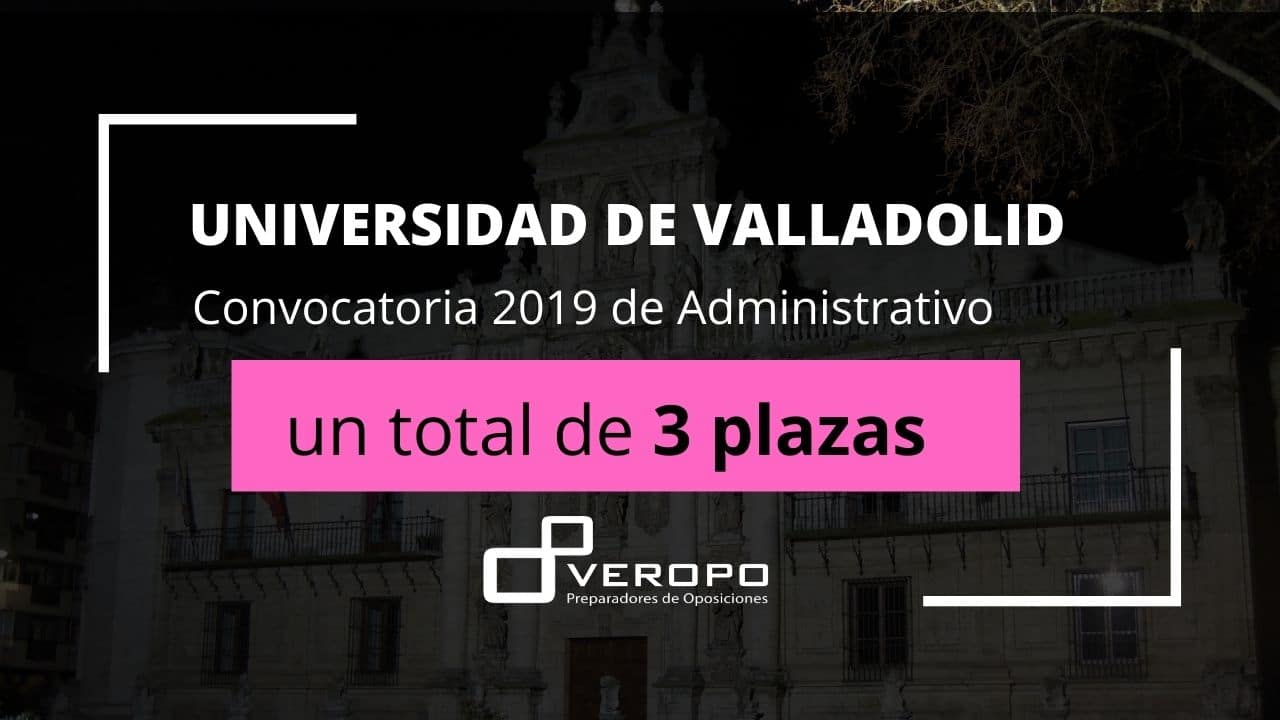 Convocatoria Admin UVa