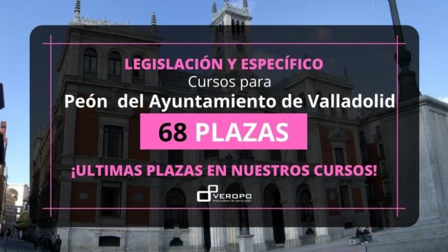 Cursos para Peón del Ayuntamiento de Valladolid