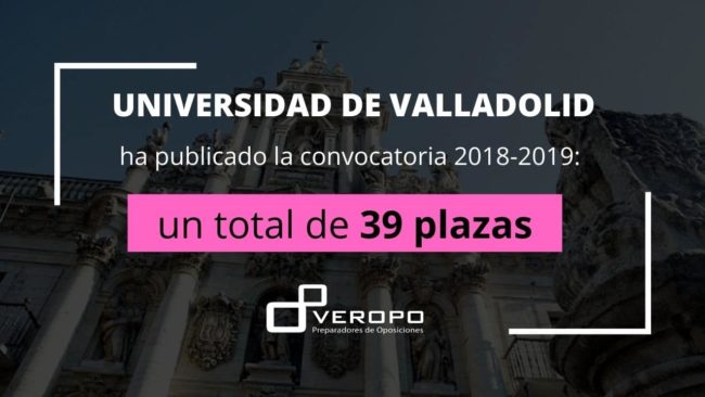 Convocatoria 2018-2019 UVa
