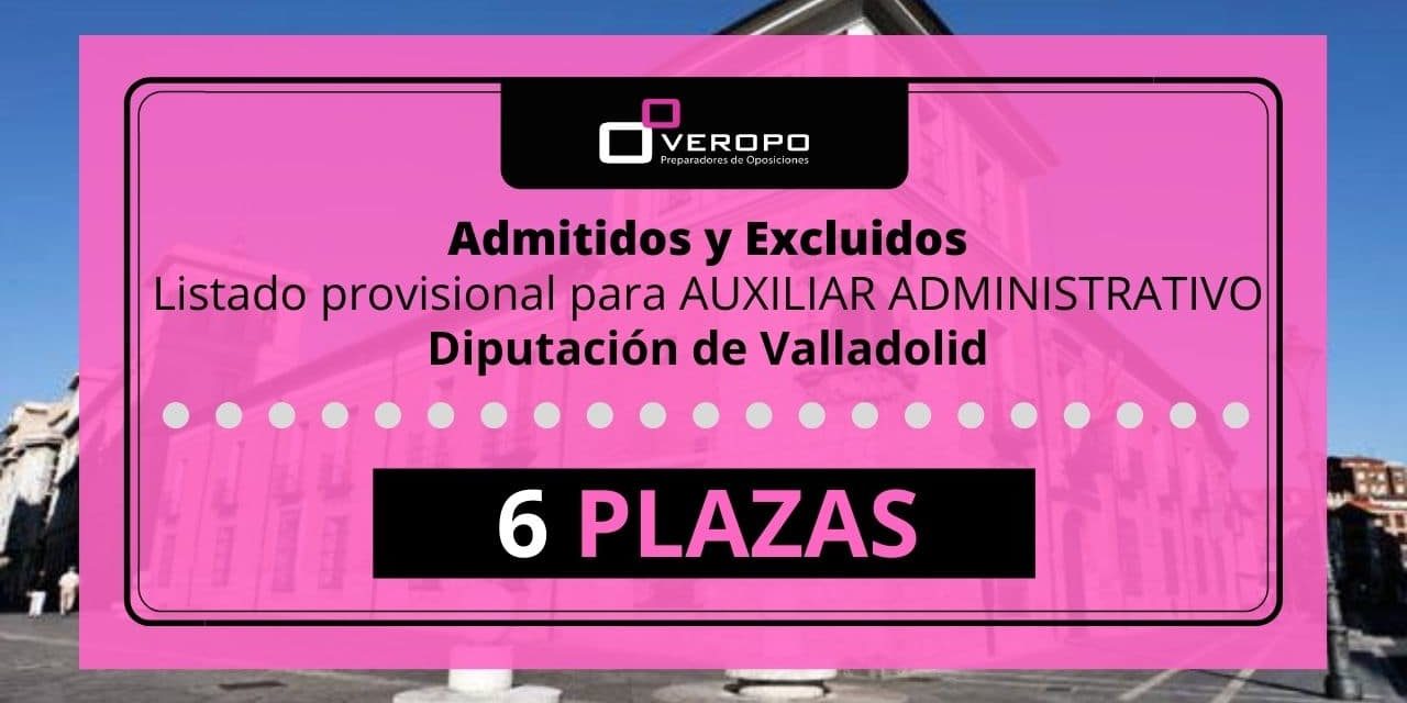 2021-03-11 Listado de admitidos Auxiliar Diputacion