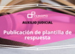 Plantilla de respuesta Auxilio Judicial