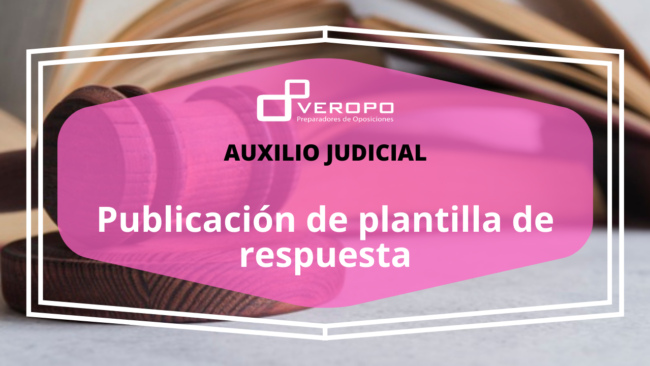 Plantilla de respuesta Auxilio Judicial