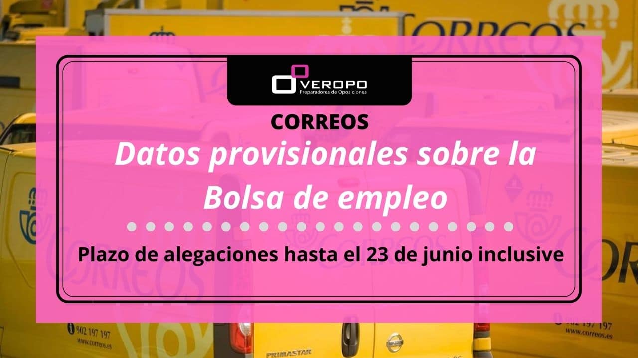 de los datos para la Bolsa de de Correos