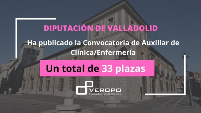 TCAE diputación Valladolid
