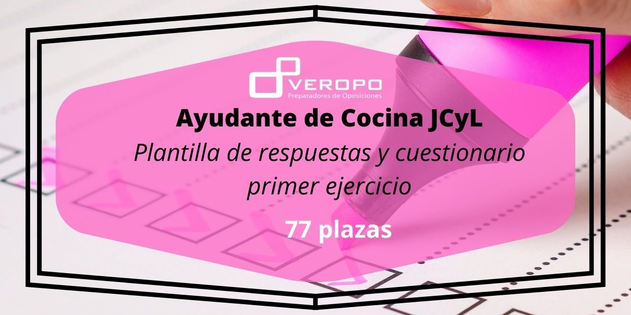 Plantilla de respuestas Ayudante de Cocina