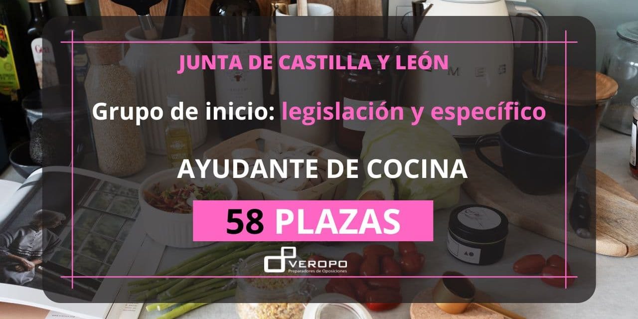 Ayudante Cocina formación