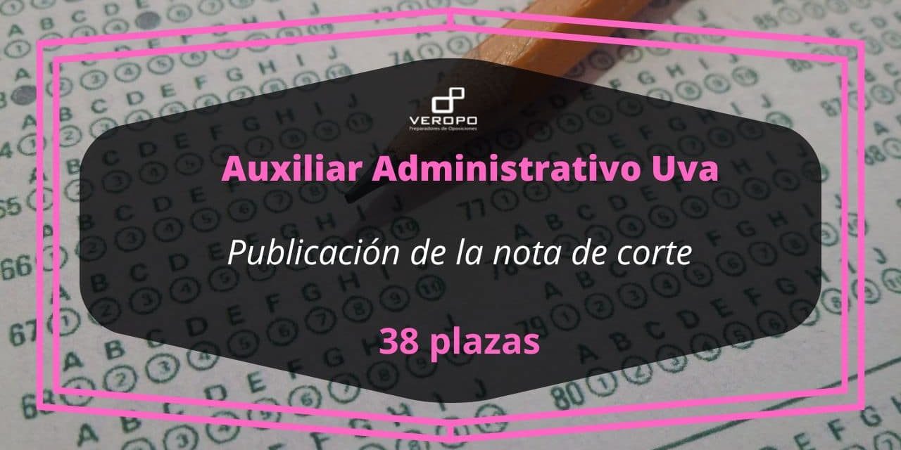 Nota corte Auxiliar UVa