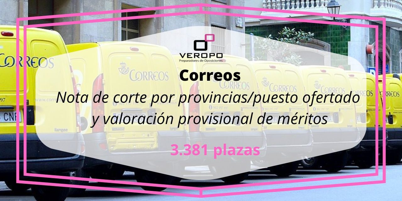 Nota de corte Correos