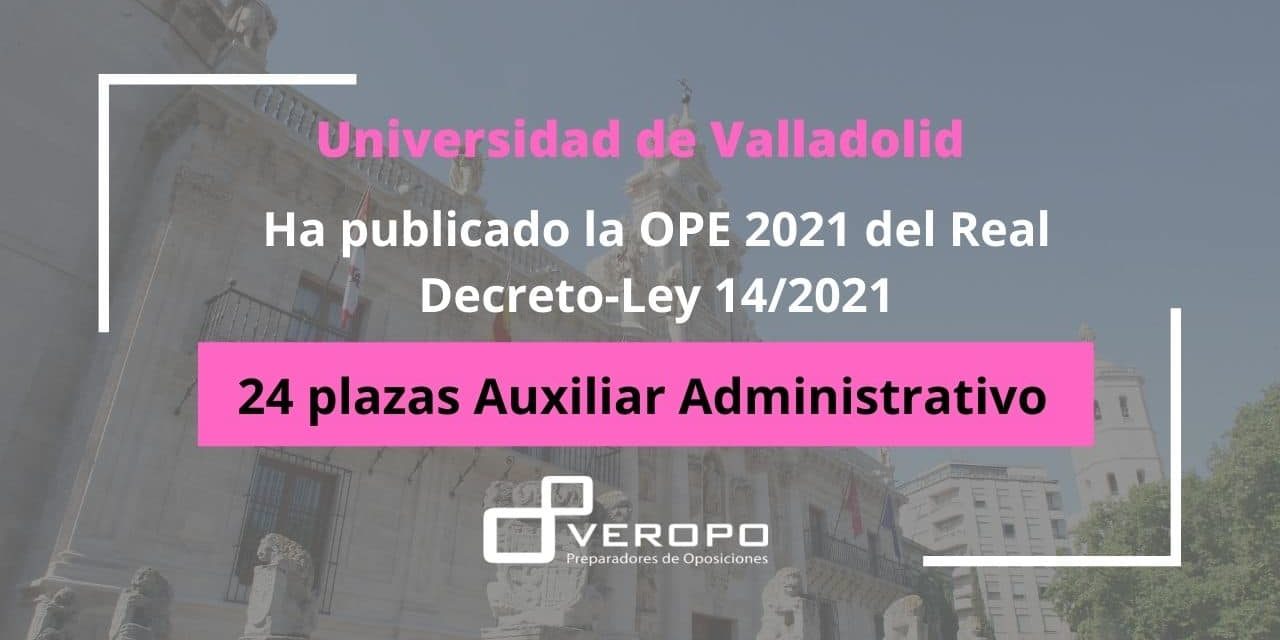 OPE 2021 Aux Uva Real Decreto