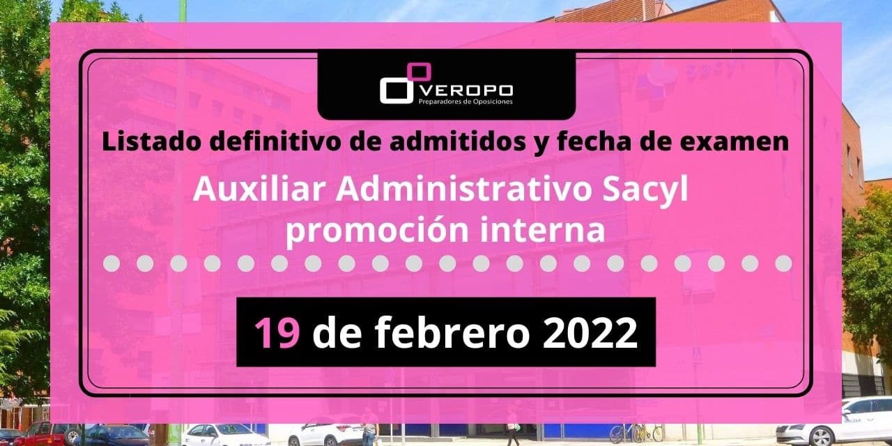 admitidos Sacyl promoción interna