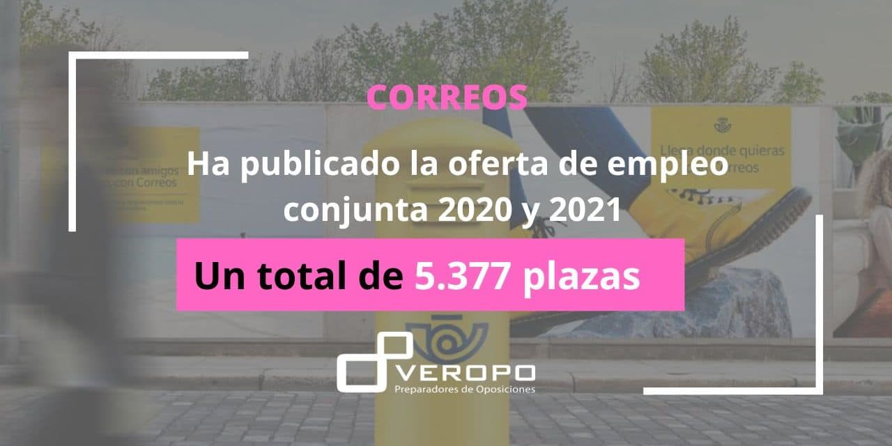 oferta empleo correos