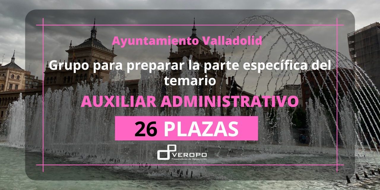 temario específico Ayuntamiento Valladolid