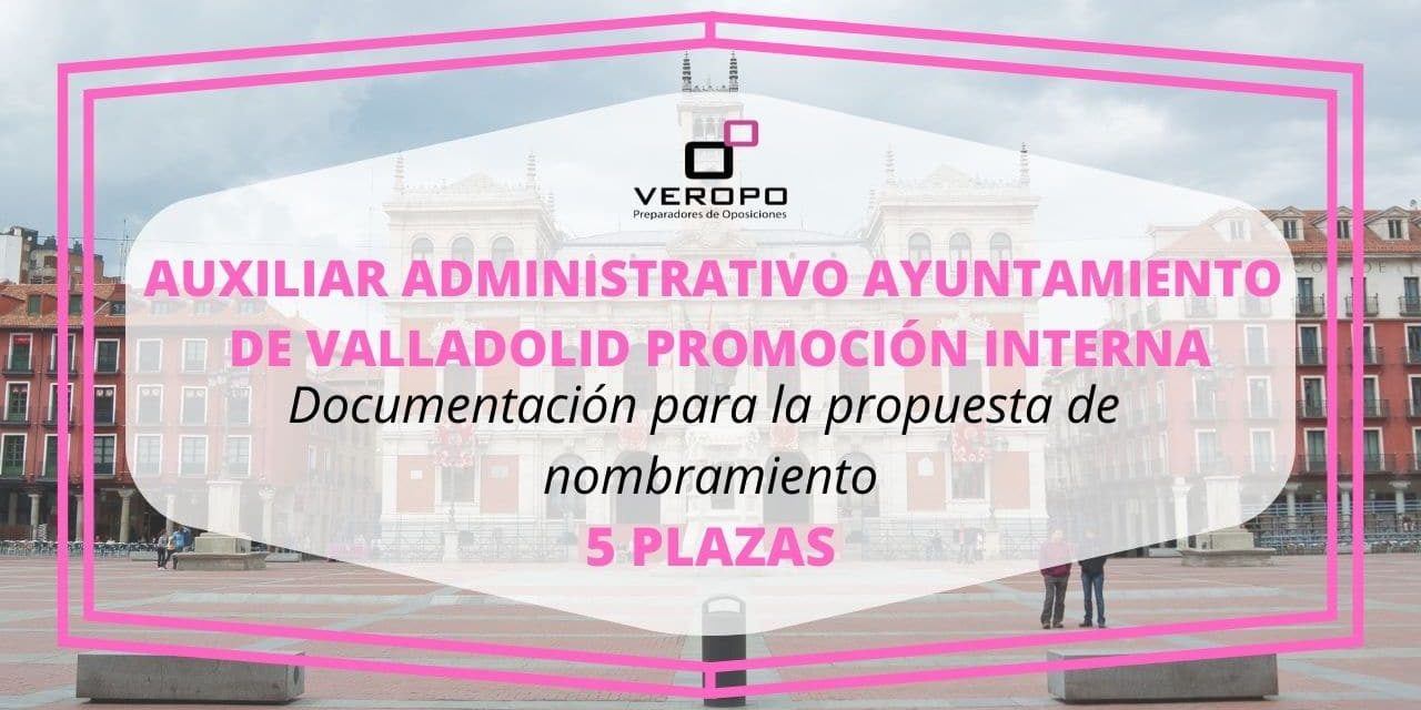 documentación Aux Adm Ayto Vall PI