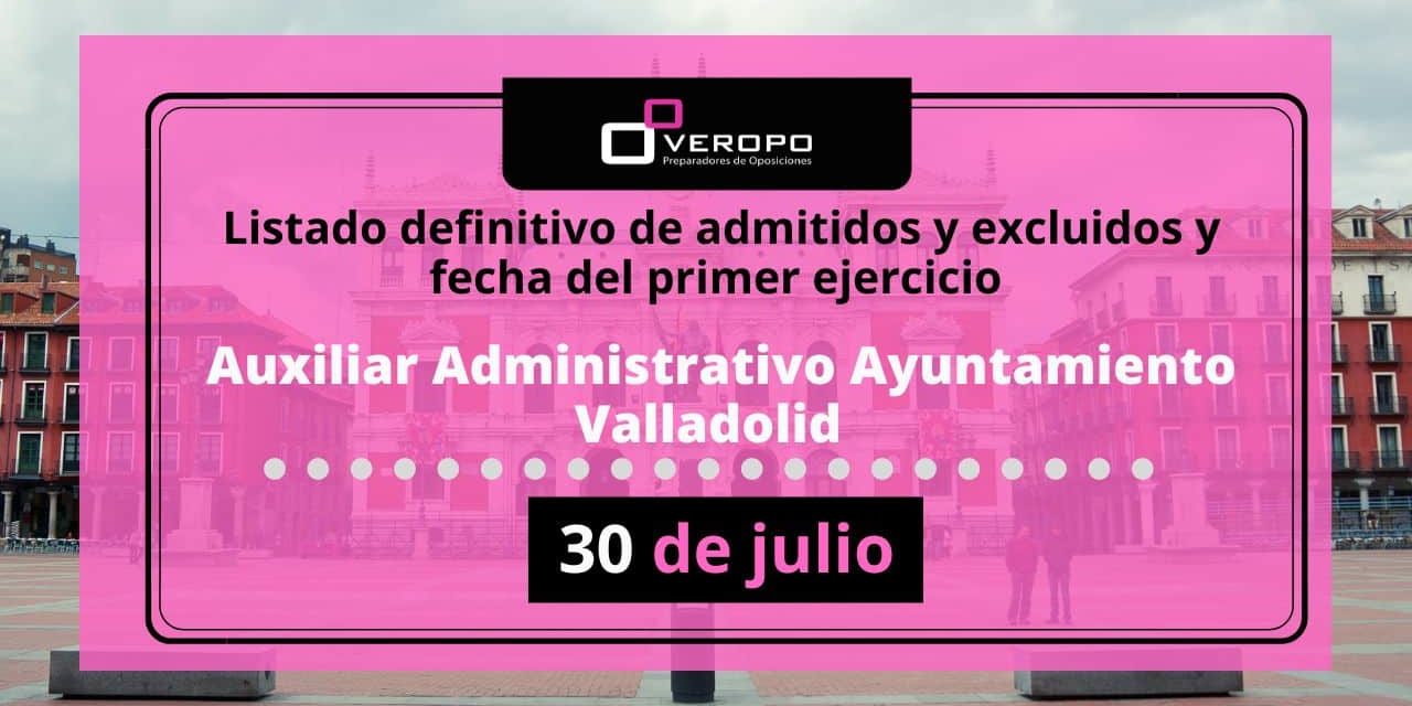 fecha Ayuntamiento Valladolid