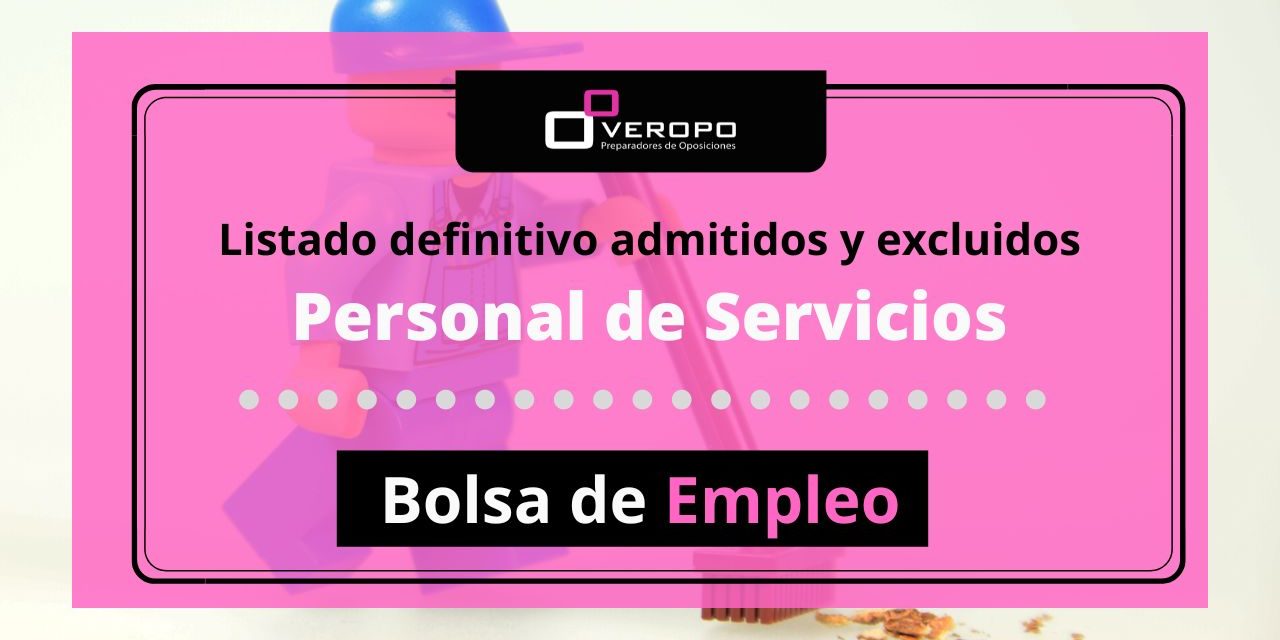 listado definitivo bolsa de empleo personal de Servicios