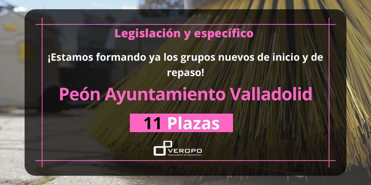 Peón Ayuntamiento Valladolid
