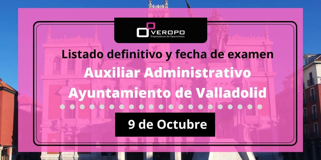examen segundo ejercicio a.a.Ayto Valladolid