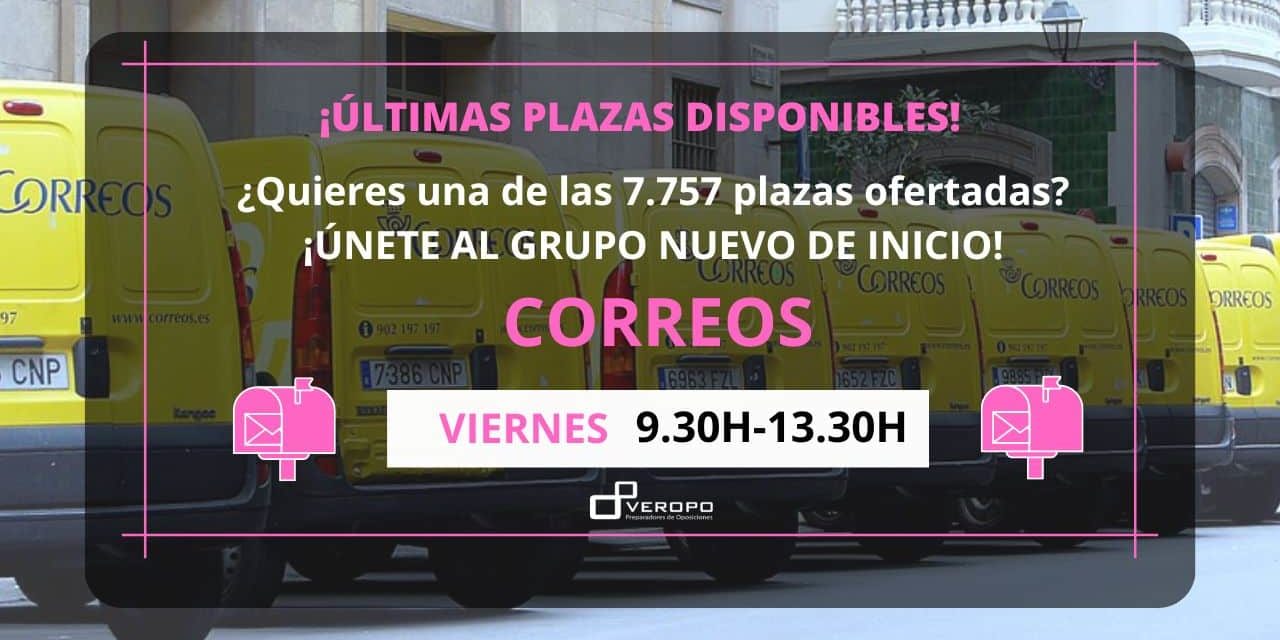 grupo de inicio de Correos