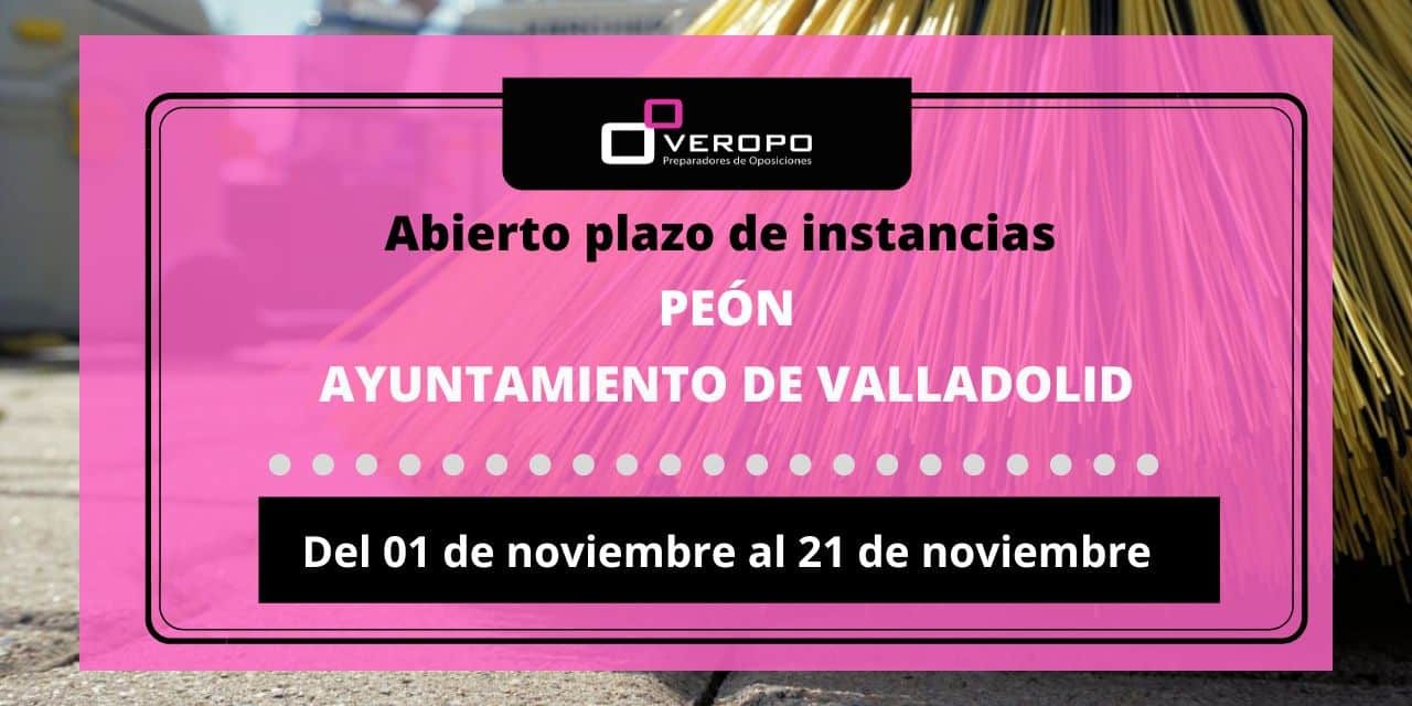 plazo instancia Peón