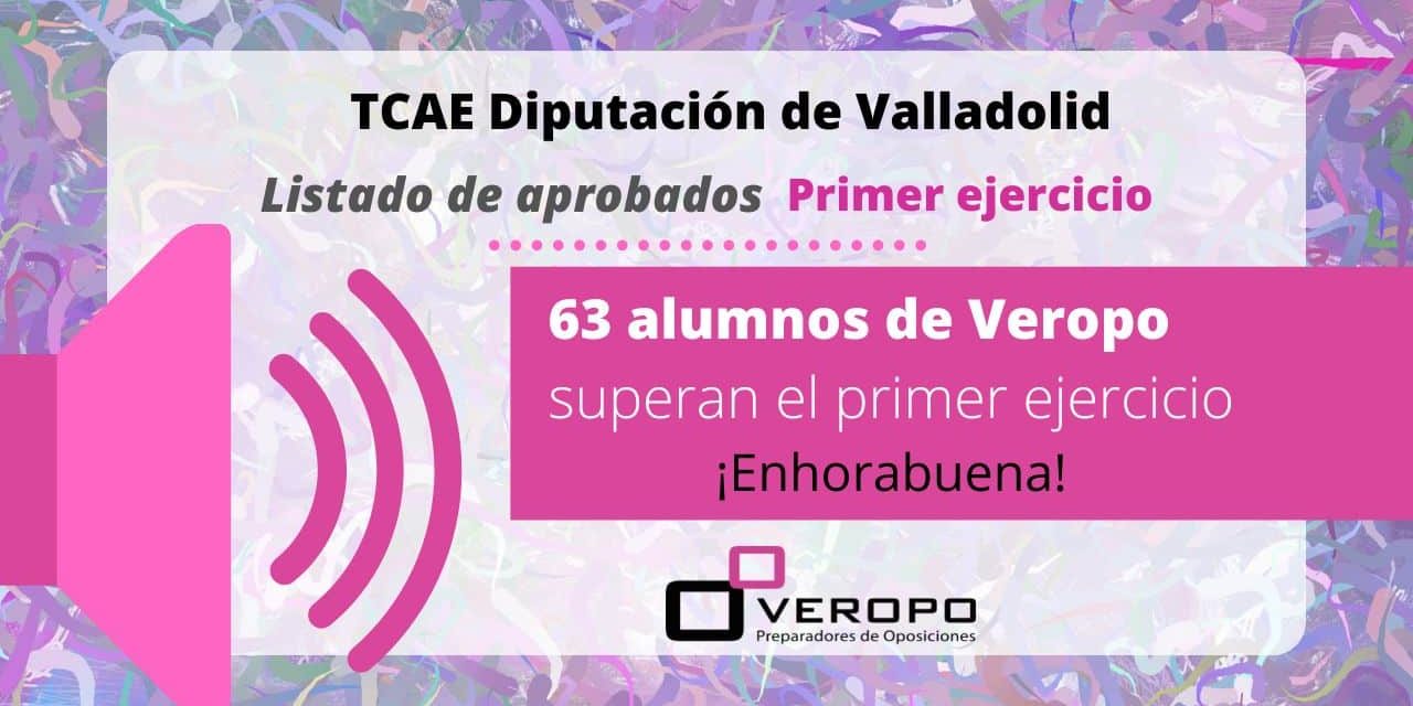 aprobados TCAE Dip Valladolid