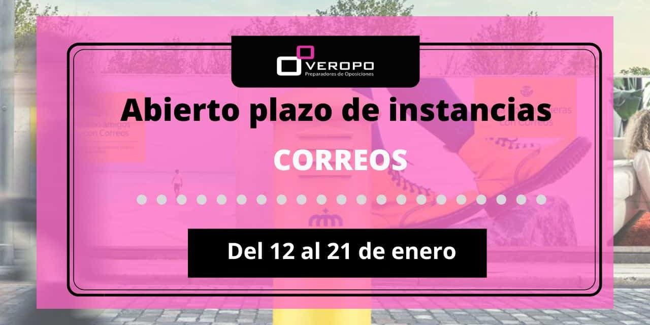 fecha instancia correos