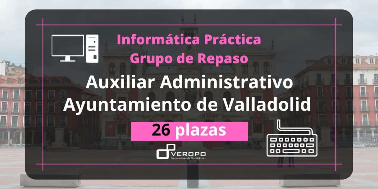 informática Aux Adm Ayto Valladolid