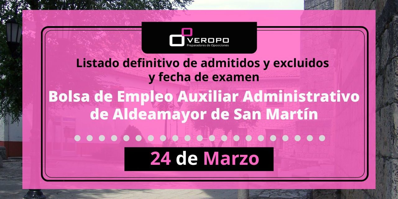 Bolsa Aldeamayor de San Martín